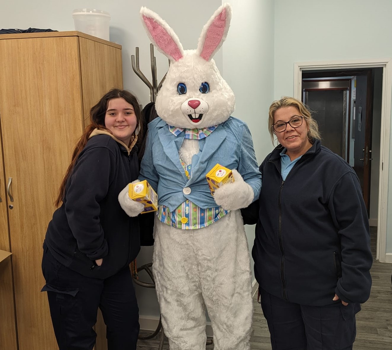 the easter bunny and friends