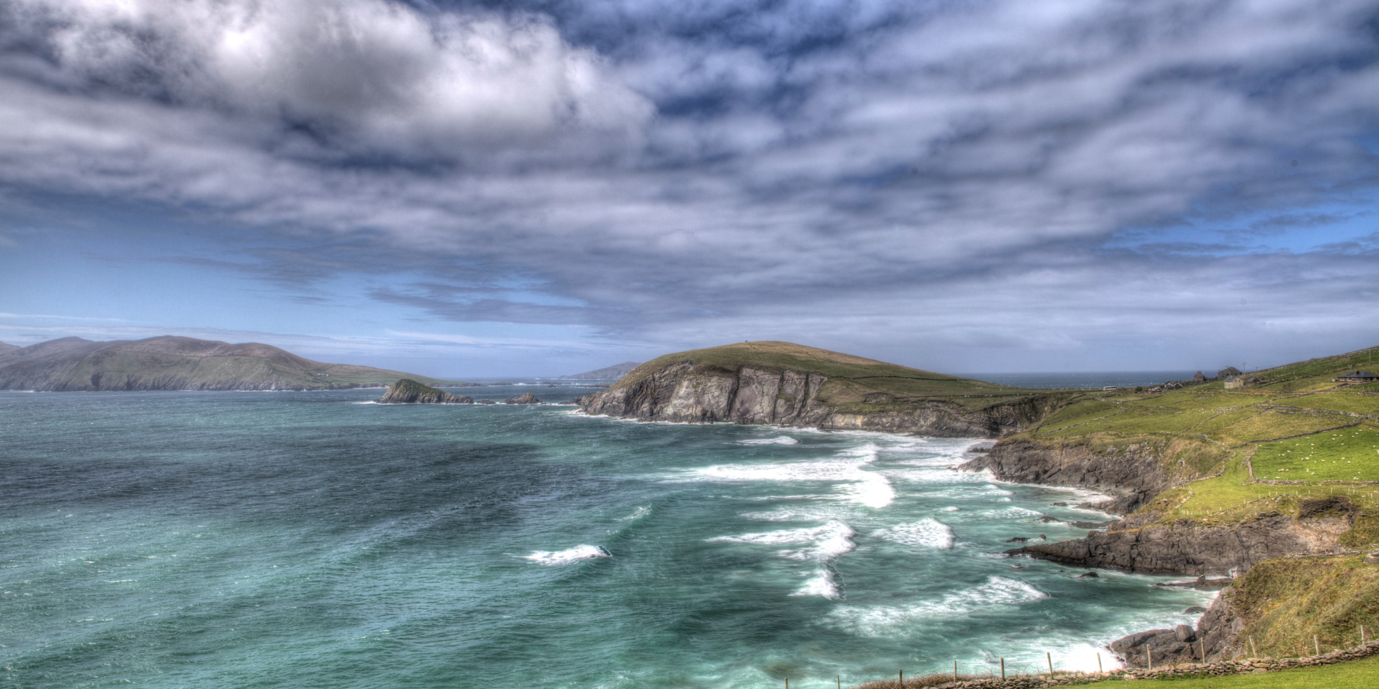 Coast and seascape of the Dingle Peninsula