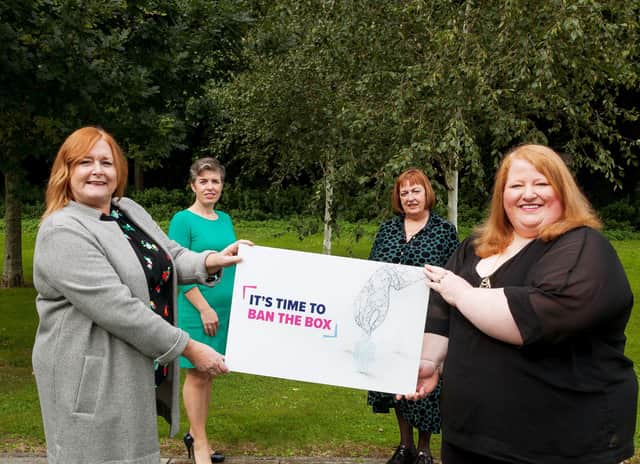 Ban the Box launch in Northern Ireland 2021