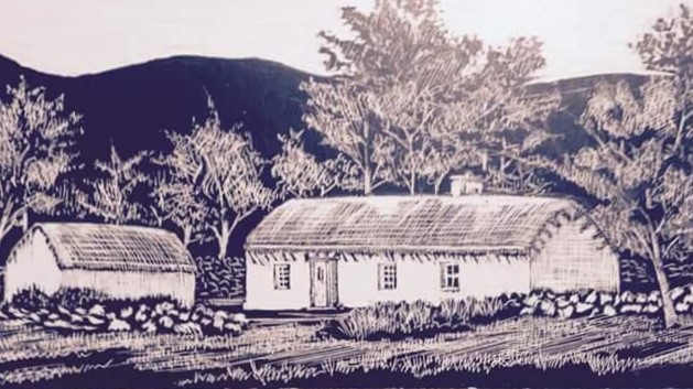 Meenans Cottage by the late artist Kenneth King