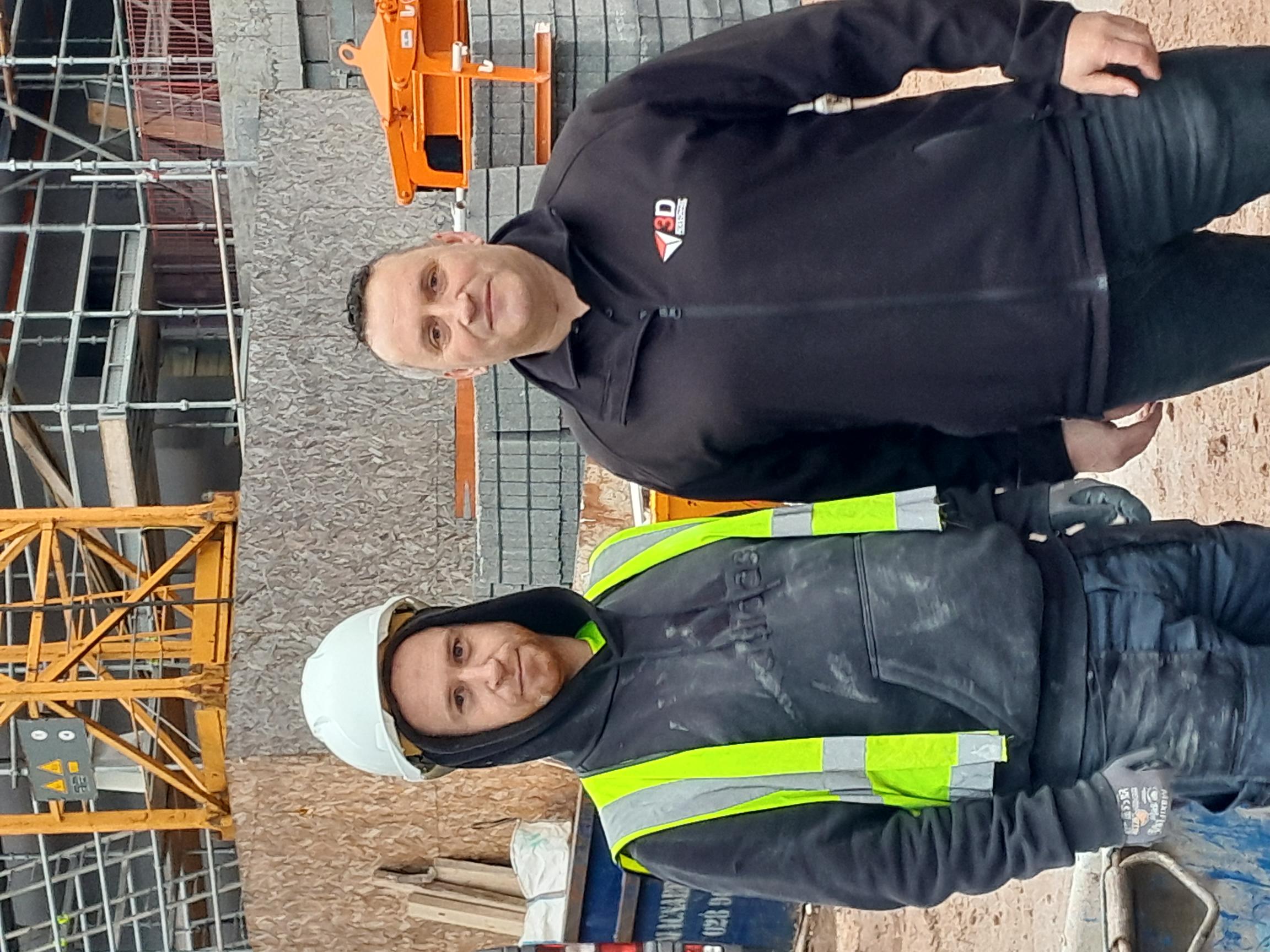 3D Sean Paul and Gerard on site