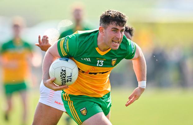 3D Donegal Captain Paddy McBrearty in Allianz Football League action